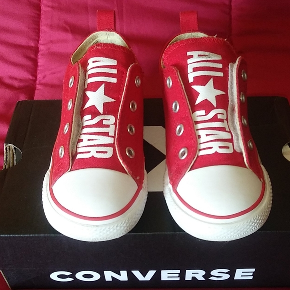 "SOLD" Toddler Converse  CTAS Simple Slip Ox - Picture 2 of 9